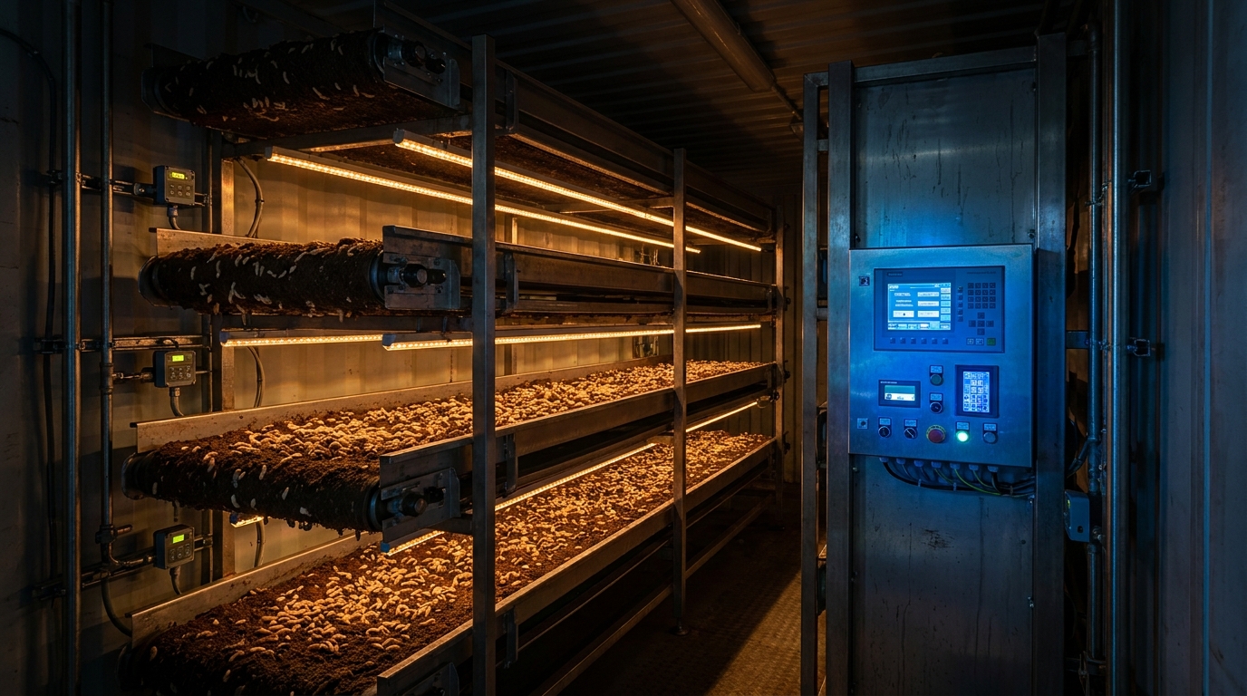 Interior container CUCS — producción BSF
