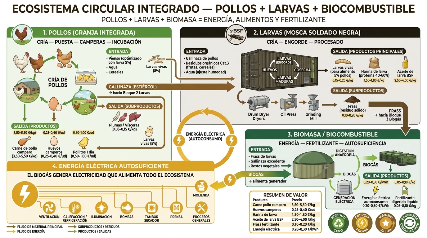 Ecosistema CUCS — ciclo cerrado