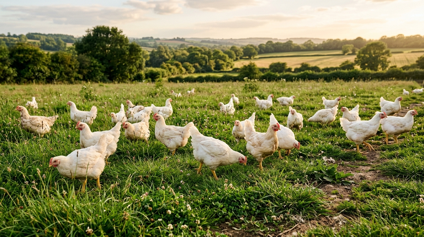 Broiler — pollo de engorde con harina BSF CUCS