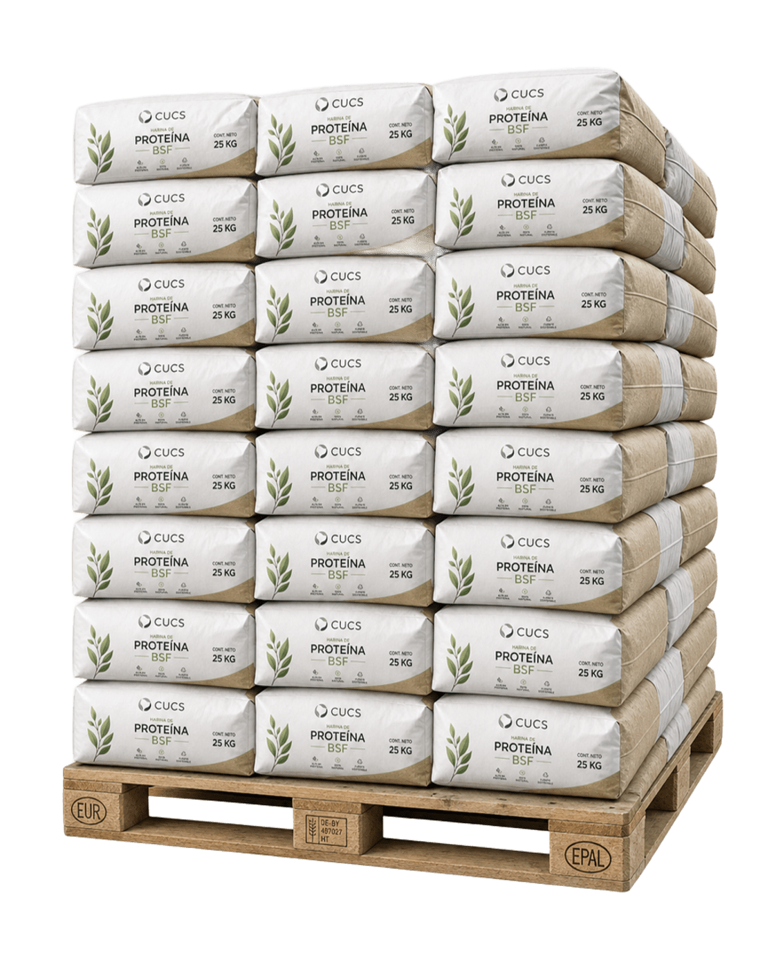 Big Bag 1000kg harina BSF CUCS