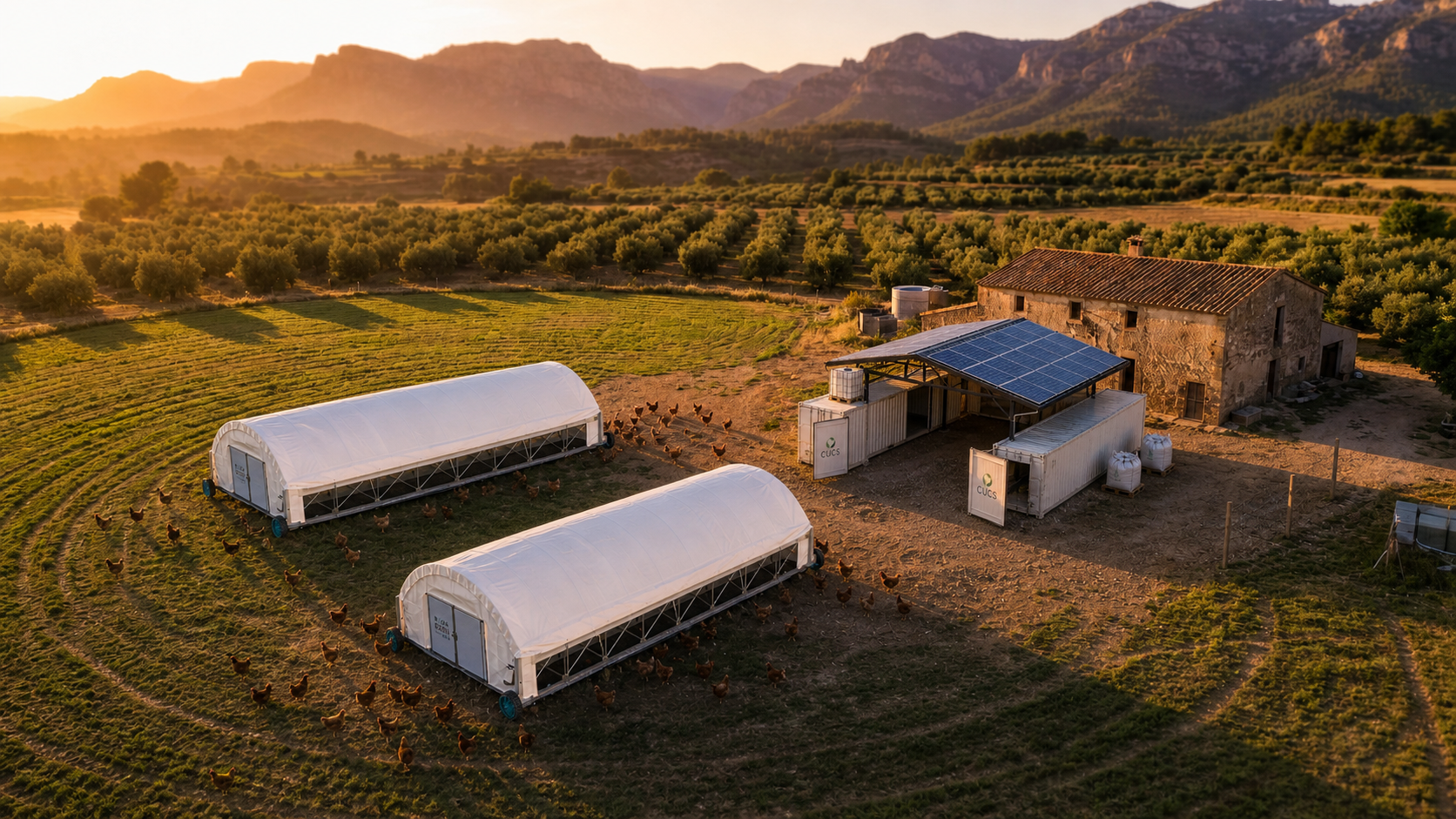 Granja CUCS — campo de pruebas